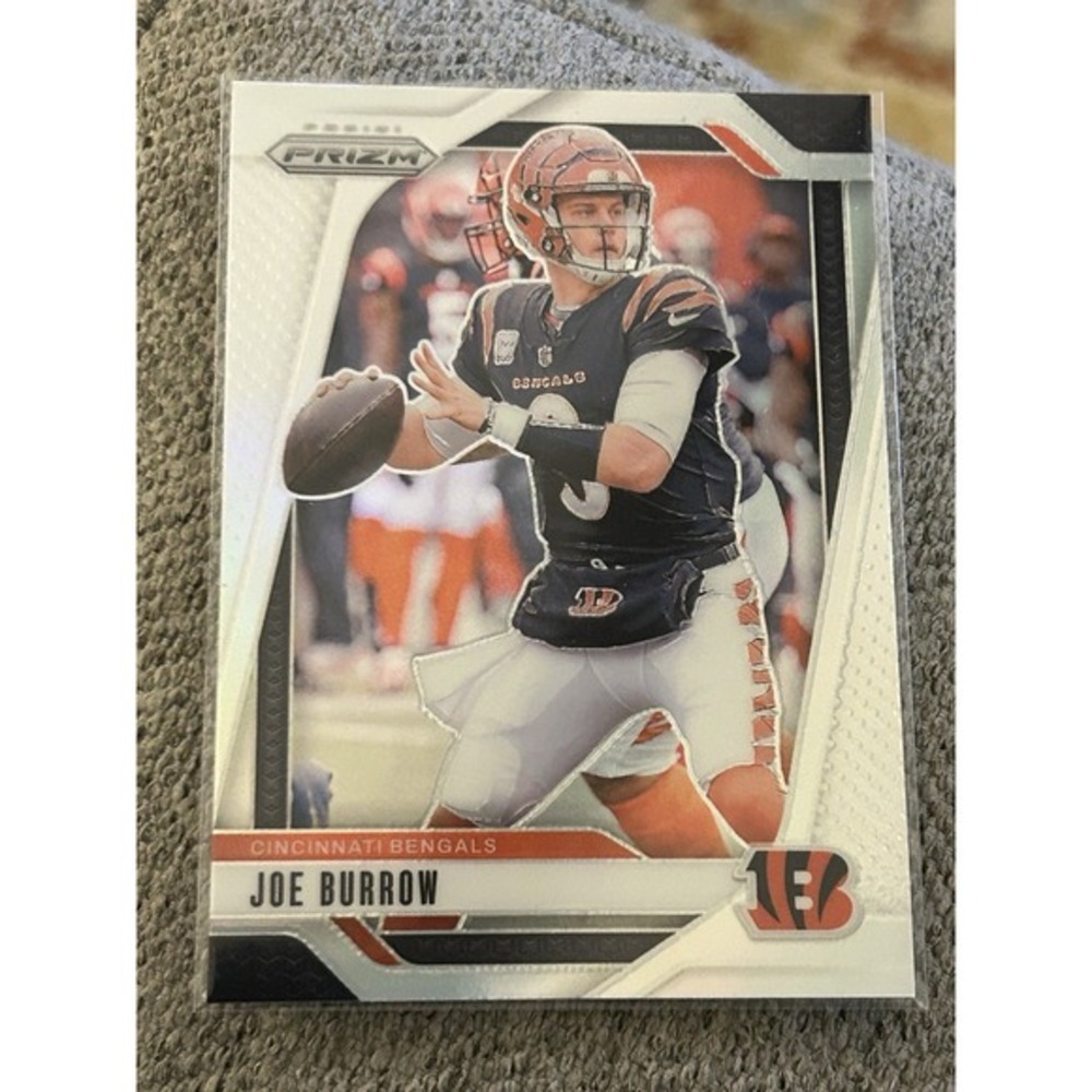 Joe Burrow Silver Prizm Panini‎ Cincinnati Bengals Quarterback 2024 NFL Football